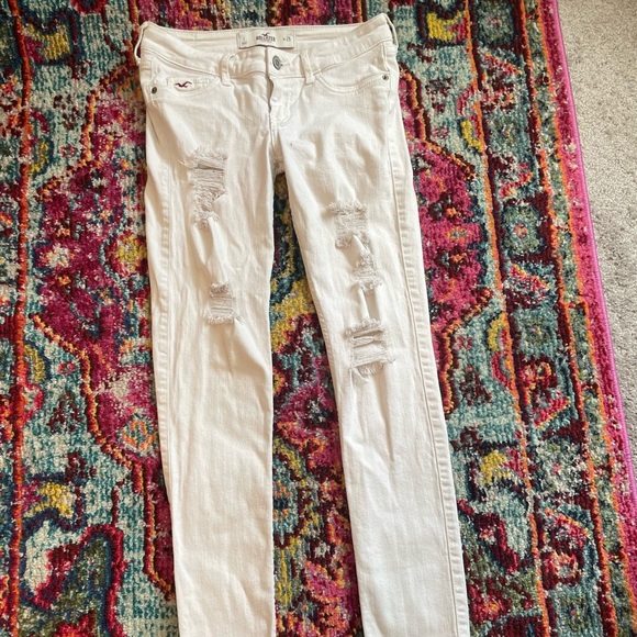 Hollister Denim - Hollister white jeans